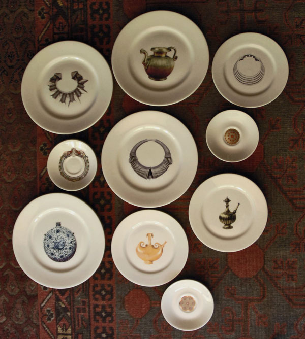 Dinnerware-on-kilim1 dinnerware-kilim