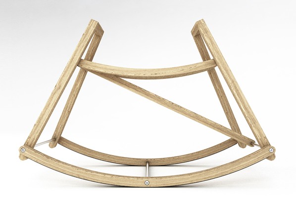 rocking horse by Michael Knap